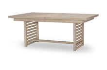  Edgewater - Complete Trestle Table Wood - Soft Sand