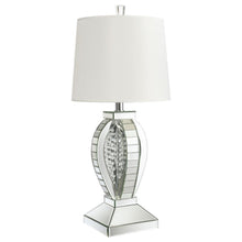  Klein - Empire Mirrored Acrylic Table Lamp - Silver