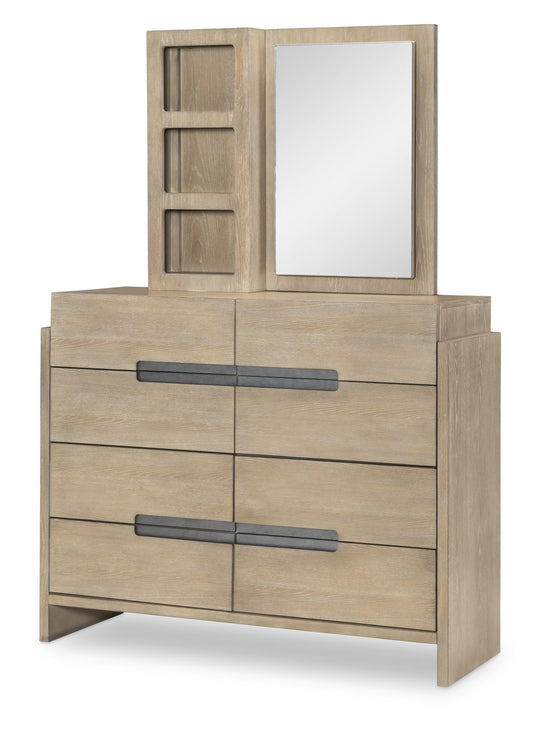 District - Dresser - Weathered Oak