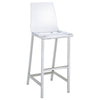 Juelia - Chrome Stools (Set of 2)