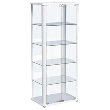  Aero - 5-Shelf Display Curio Cabinet With Led Lighting