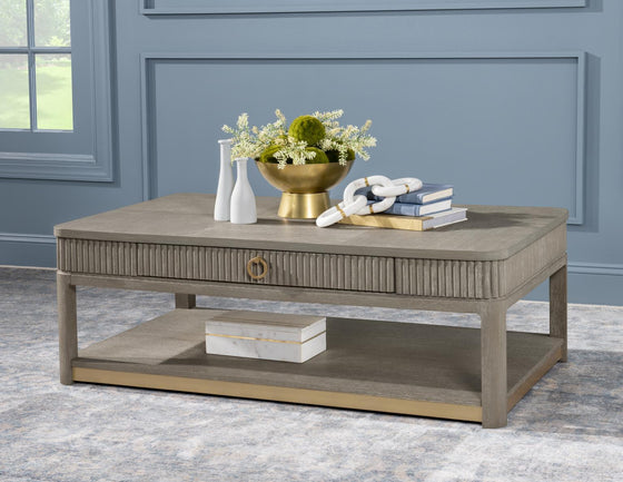 Miramar - Rectangular Cocktail Table - Mink