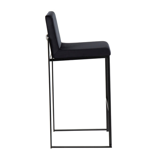 Fuji - High Back Upholstered Barstool Set