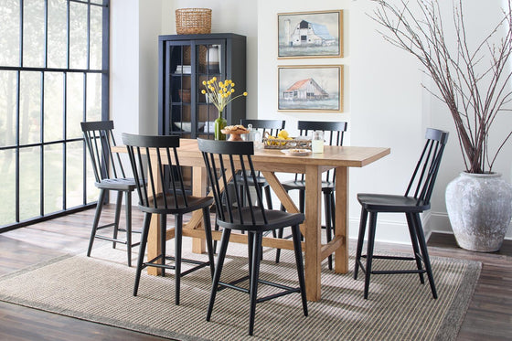 Today's Traditions - Counter Height Table - Natural Hickory