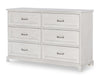 Ashton - 6 Drawer Dresser - Bleached Linen