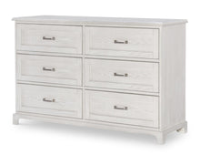  Ashton - 6 Drawer Dresser - Bleached Linen