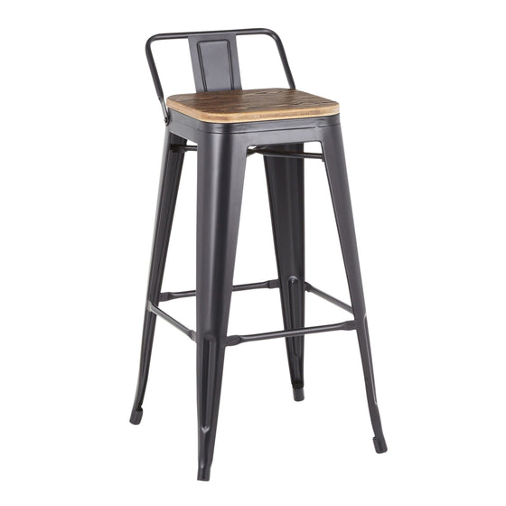 Oregon - Low Back Barstool Set