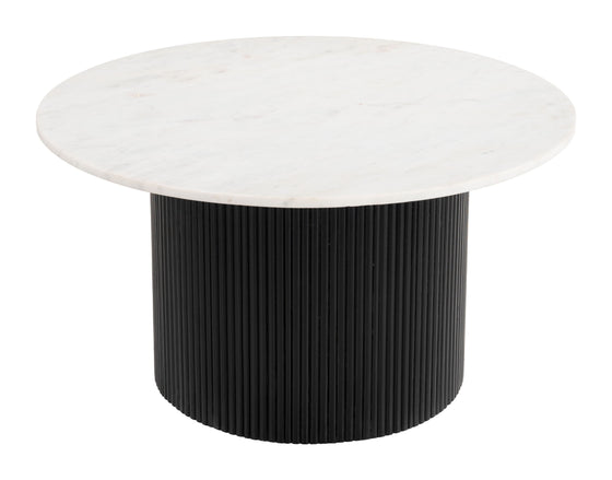 Izola - Coffee Table - White / Black