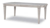 Belhaven - Rectangular Leg Table - Pearl Silver