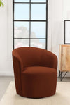 Joyce - Upholstered Barrel Back Swivel Chair