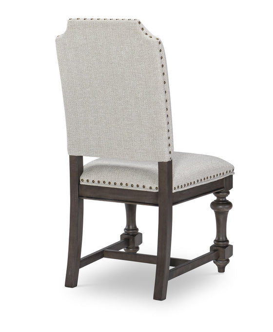 Kingston - Upholstered Side Chair - Sandalwood Brown / Dark Sable