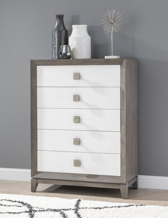 Terra Luna - Drawer Chest - White Cloud & Nightfall