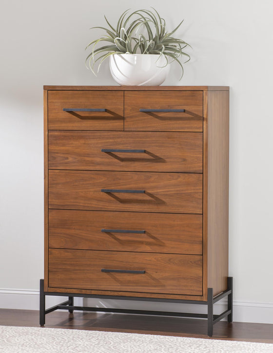 Midland - Drawer Chest - Warm Amber