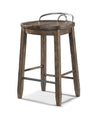 Trisha Yearwood Home - Cowboy Stool - Coffee