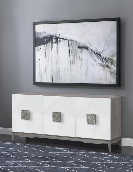 Terra Luna - Entertainment Console - White Cloud & Nightfall