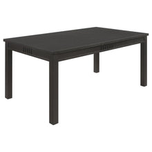  Marbrisa - Rectangular Wood Dining Table - Matte Black