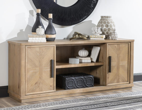 Torrance - Entertainment Console - Aged Driftwood