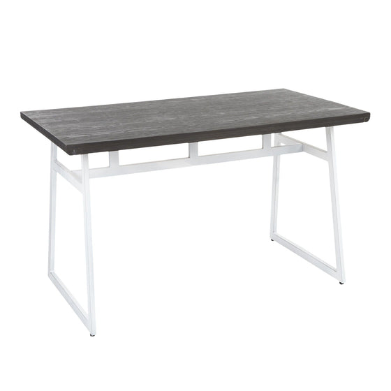 Geo - Dining Table - Dark Brown