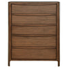 Maderia - 5-Drawer Chest Of Drawers - Walnut