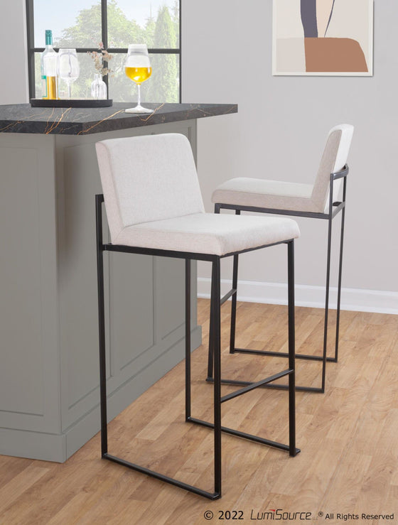 Fuji - High Back Barstool Set