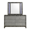 Radiance - Dresser & Mirror - Black