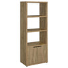 Tabby - 3-Shelf Engineered Wood Media Tower - Mango