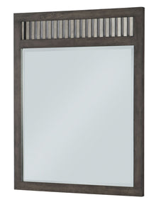  Bunkhouse - Vertical Mirror - Dark Brown