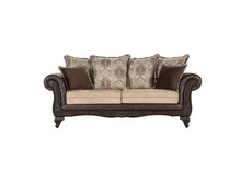  Elmbrook - Upholstered Rolled Arm Sofa - Brown