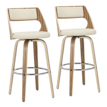  Cecina - 30'' Fixed-height Barstool (Set of 2) - Beige