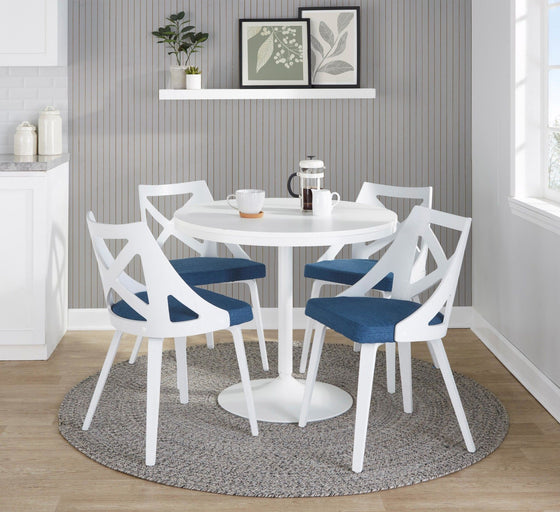 Dakota - Charlotte Dining Set - Brown Legs