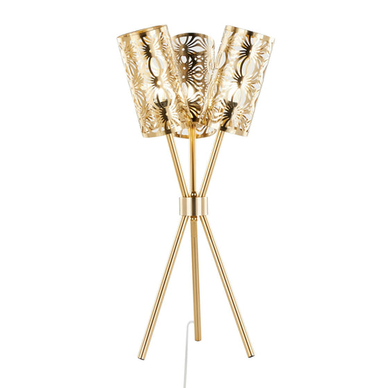 Tres-Tripod - 32" Metal Table Lamp