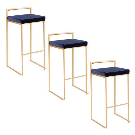 Fuji - Stackable Barstool Set