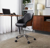 Bacci - Office Chair - Gold Metal Base