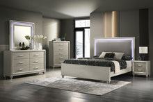  Lumina - 6/6 Eastern King 5 Piece Bedroom Set (Bed, Dresser, Mirror, Chest, Nightstand) - Gray